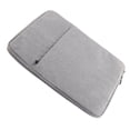thumbnail image 4 of Funda para portátil Tela impermeable Gran capacidad Estilo simple y elegante Funda para portátil para dispositivo de 15,6 pulgadas Hombres Mujeres Gris, 4 of 5