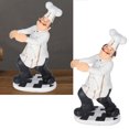 thumbnail image 4 of Ornements de Cuisine, Figures de Chef Décoratif Petit Matériau de Résine pour les Cafés, 4 of 8