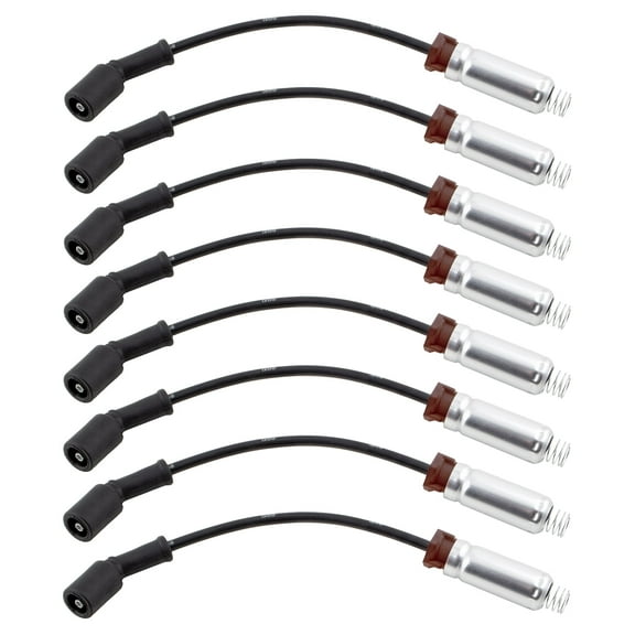 BOXI Set of 8 Ignition Spark Plug Cable Wire Set for 2000-2006 Cadillac Escalade Chevrolet Avalanche Silverado Suburban GMC Sierra Tahoe GMC Yukon Hummer H2 12192133 748GG 7873