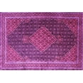 thumbnail image 1 of Ahgly Company Indoor Rectangle Persian Purple Traditional Area Rugs, 4' x 6', 1 of 4