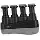 thumbnail image 1 of Fortalecedor de dedos, gatillo de entrenamiento, ejercitador de agarre de mano, entrenador ergonómico de silicona para guitarra, negro, 1 of 14