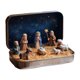 thumbnail image 3 of Mini Belén navideño con figuras de para decoración del hogar. Representa de Jesús. Ideal para viajes, oficina o, 3 of 9