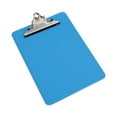 thumbnail image 3 of Universal UNV40307 1.25 in. Clip Capacity 8.5 in. x 11 in. Plastic Clipboard with High Capacity Clip - Translucent Blue, 3 of 6