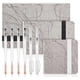 thumbnail image 1 of 3 Pcs Watercolor Paper Sketchbook with 6 Pcs Watercolor Brush Pens 3 Size Watercolor Journal 300GSM Cotton Paper, 1 of 5