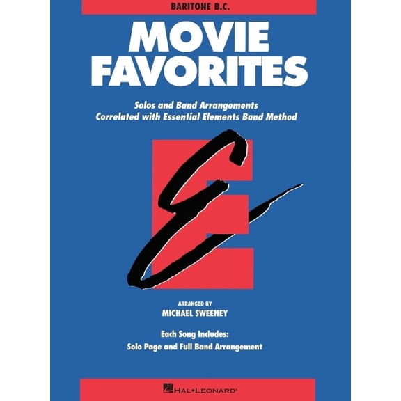 Essential Elements Movie Favorites: Baritone B.C., (Paperback)
