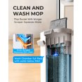 thumbnail image 6 of FVSA Mop and Bucket with Wringre Set, with 4 Microfiber Reusable Pads, Wet and Dry Use for Household Cleaning and Floor Windows Cleaning, 6 of 9
