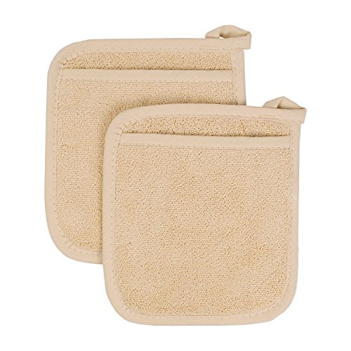 Ritz Royale Collection 100 Cotton Terry Cloth Pocket Mitt Set, Dual