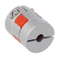 thumbnail image 3 of 2pcs 5mmx8mmx25mm CNC Stepper Motor Flexible Plum Jaw Shaft Coupling Coupler New, 3 of 5