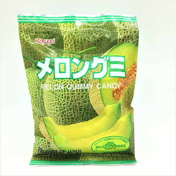 Japanese Kasugai Gummy Candy Melon 102 g