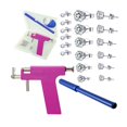thumbnail image 1 of Clearance Ear Gun Set, Fenull Stainless 12 Pairs Of Ear Lip Nose Umbilical Piercing Tool Ear Nose Umbilical Piercing Machine Stainless Body Ear Piercing Tool 2Ml, 1 of 5
