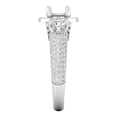 thumbnail image 4 of 1.80 Carat (ctw) 14K White Gold Round White Diamond Ladies Bridal Semi Mount Engagement Ring (No Center Stone), 4 of 4