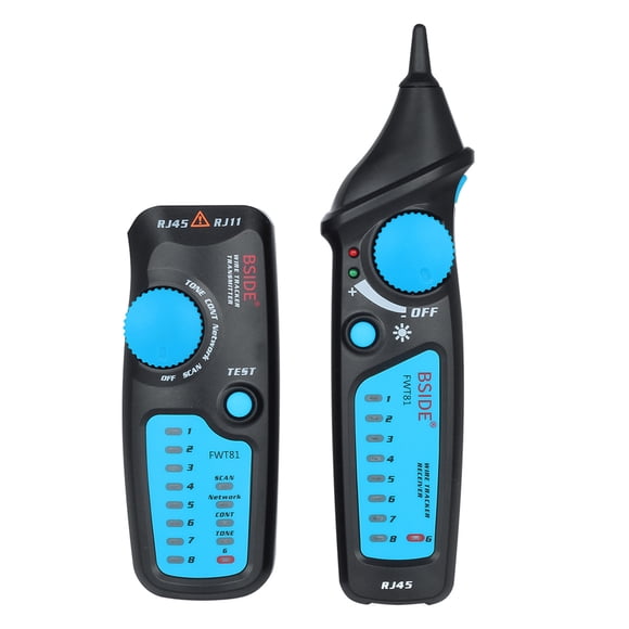 BSIDE Multi-functional LCD Network Cable Tester Wire Tracker RJ11 RJ45 Wire Network Cable Finder