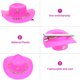 thumbnail image 5 of KAKOWELY 6 pinzas para el pelo para sombrero de vaquero, pasador para gorra de vaquero, decoración para el pelo, accesorio para el pelo de niña, 5 of 5