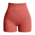 thumbnail image 5 of Only Moment Shorts for Women Blended Fabric Ankle Pants Athletic Sweatpants Dress Business Slacks with 4 Pockets Yoga Shorts with Pockets Orange,M, 5 of 5