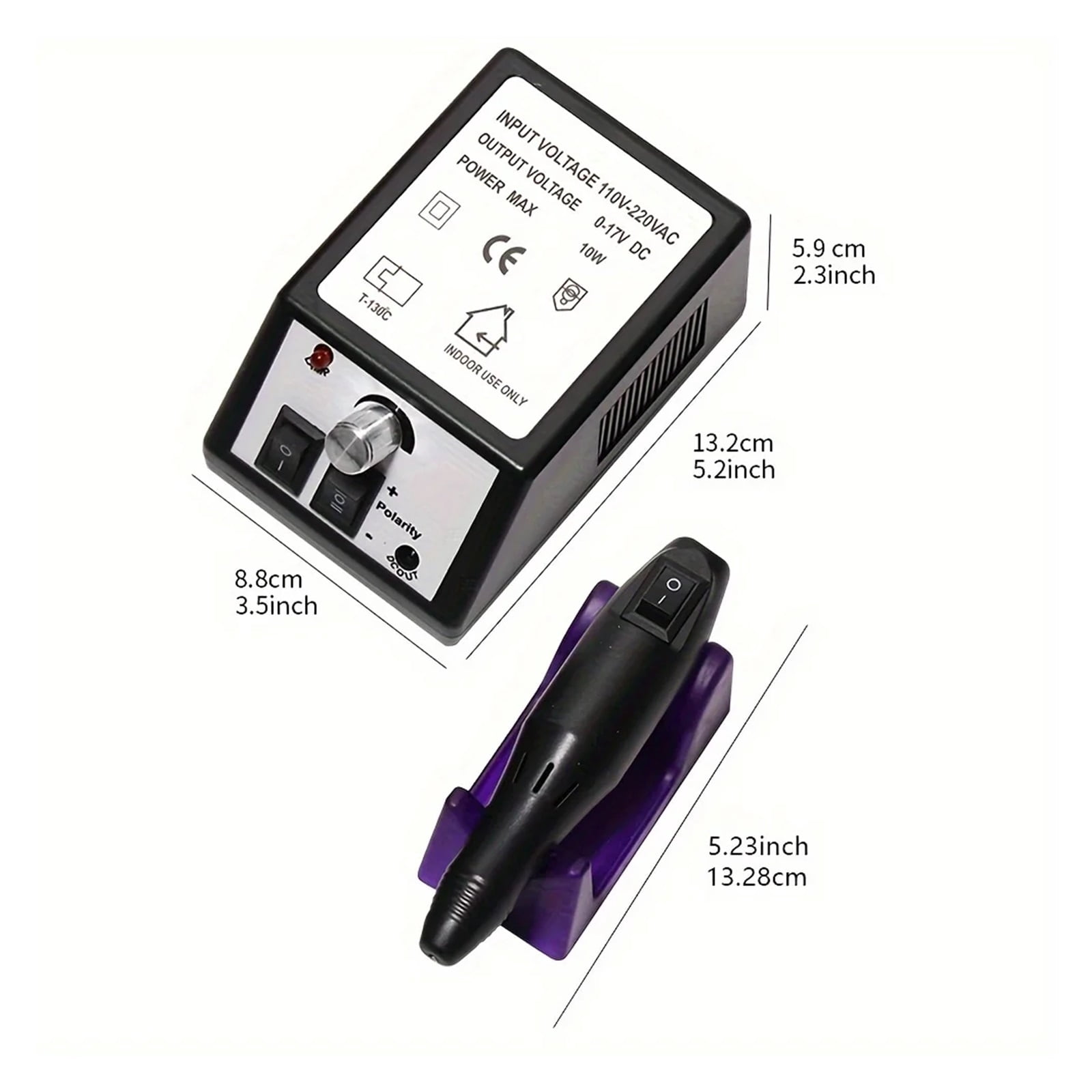 20000 RPM Manicure Drill Machine Set Electric Nail Drill Machine Gel Polish Remover Portable Nail Polisher Equipment