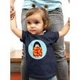 thumbnail image 2 of Sunflower Kokeshi Doll T-Shirt Infant -Image by Shutterstock,  18 Months, 2 of 4