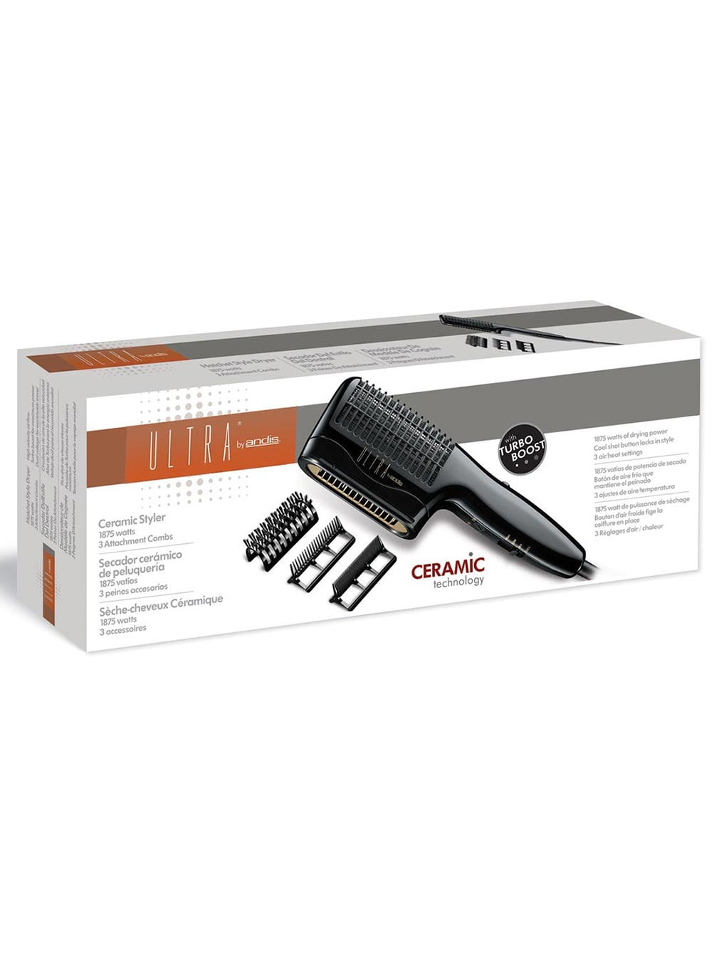 andis styler 1875 replacement combs
