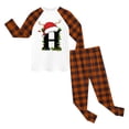 thumbnail image 5 of Ketyyh-chn99 Tenue de Fête pour Enfants Garçons et Filles Ensemble Pantalon Long Manches Longues Régulières Col Rond Lettres 3D Imprimées Taille pour 2-3 Ans, Bleu Ciel, 5 of 5