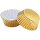 thumbnail image 1 of Juego de 100 envoltorios para cupcakes de papel de aluminio para muffins, cupcakes y pasteles (dorados), 1 of 5