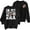Black, variant on Aocisk Women Fashion Casual Baseball Print Crew Neck Long Sleeve Pullover Hoodie Comfortable Top Beige L
