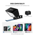 thumbnail image 4 of Teleprompter Neewer Basics X12B de aleación de aluminio para iPad 12, 4 of 8