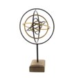 thumbnail image 1 of Deco 79 Sculpture, 19" x 10", Black/Brown/Gold, 1 of 1