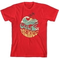 thumbnail image 3 of Gulf of Mexico Wave Text Youth Red Crew Neck Short Sleeve Tee-XS, 3 of 4
