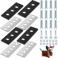 thumbnail image 1 of Snow Blower Impeller Modification Kit 1 4 Inch 4 Blade Universal for Modifies 2 Stage Machine, 1 of 7