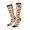 3 Black, variant on Women Crew Soft Moisture-wicking Socks turkey hat Pumpkin Pattern Design Cotton Socks, One Size fit All