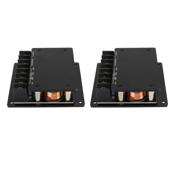 Divisor de frecuencia de audio para automóvil Way, divisor de frecuencia de altavoz de 2 piezas Divisor de frecuencia de audio Divisor de frecuencia de audio Way Creado magistralmente