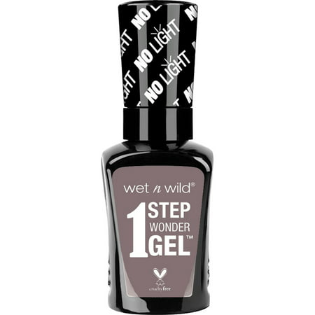 wet n wild 1 Step Wonder Gel Nail Color, Taupe As A (Best Nail Strengthener After Gel Polish)
