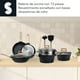 thumbnail image 2 of Bateria De Sartenes Medical Stone Vidrio Templado Bateria De Cocina Con Revestimiento Antiadherente Juego De Ollas Incluye 13 Piezas Set De Ollas Y Sartenes Con mangos Ergonomicos, 2 of 9