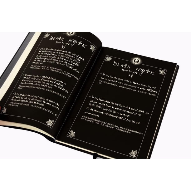 Death Note Notebook of Death By Light Yagami with Quill Pen