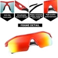 thumbnail image 3 of Gafas de sol FEISEDY para niños y adolescentes de béisbol polarizadas B2454, 3 of 5