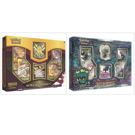 Pokemon Dragon Majesty Ultra Necrozma Gx Box And Marshadow