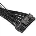 thumbnail image 2 of Câble d'Extension d'Alimentation ATX 24 Broches 1 à 2 Ports PSU Mâle à Femelle, 2 of 5