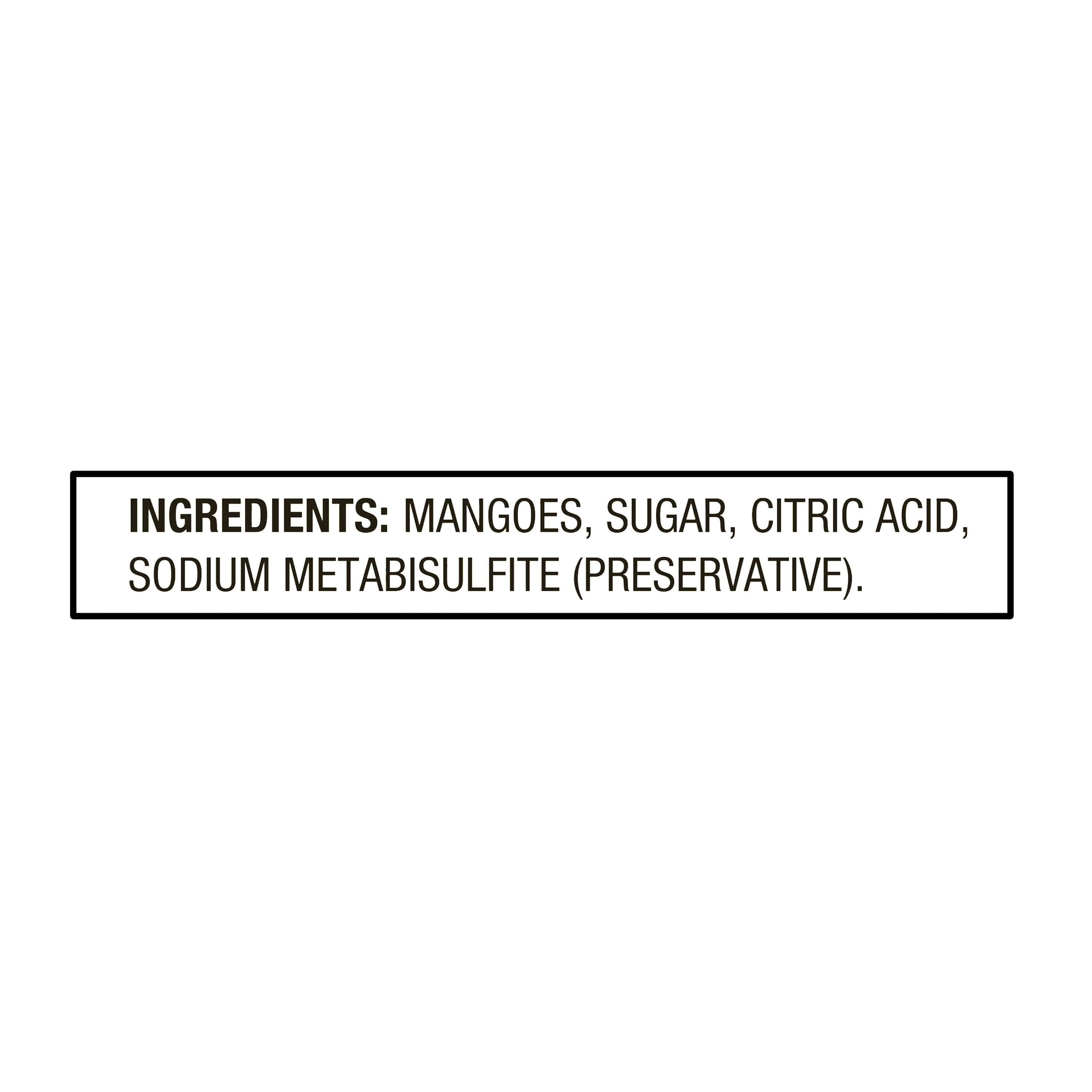 (2 pack) Great Value Sweetened Dried Mango, 6 oz