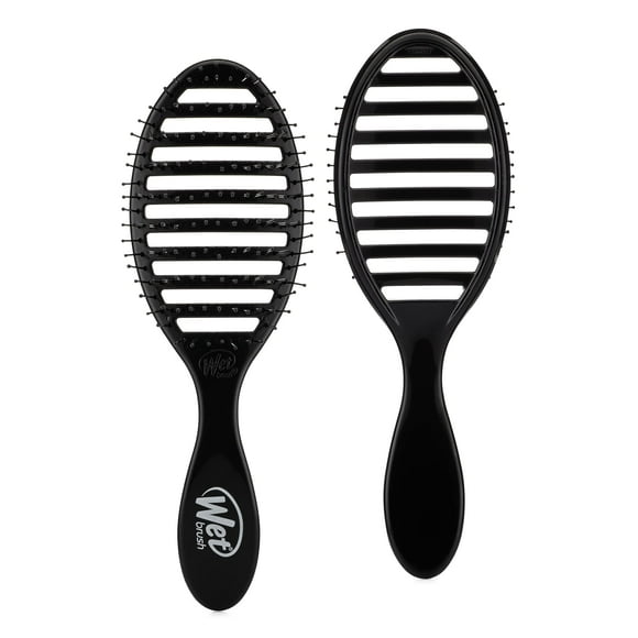 Wet Brush Speed Dry Hair Brush, gravel - Vented Design and Ultra Soft HeatFlex Bristles Are Blow Dry Safe With Ergonomic Handle Manages Tangle and Uncontrollable Hair - Pain-Free Hair Access