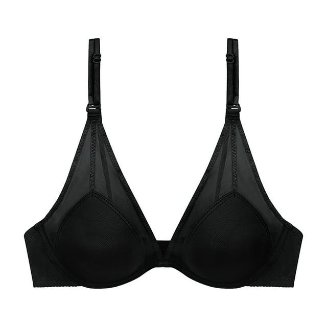 Product Classification Bra Womens Classic Sheer Mesh Lace Underwire Thin Cups French Style Lingerie Fashion