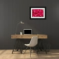 thumbnail image 3 of Millet, Karyn 24x17 Black Ornate Wood Framed with Double Matting Museum Art Print Titled - Pink Petals IV, 3 of 4