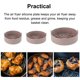 thumbnail image 3 of Olla de silicona Matsuzay para Airfryer 16cm color Café, 3 of 6