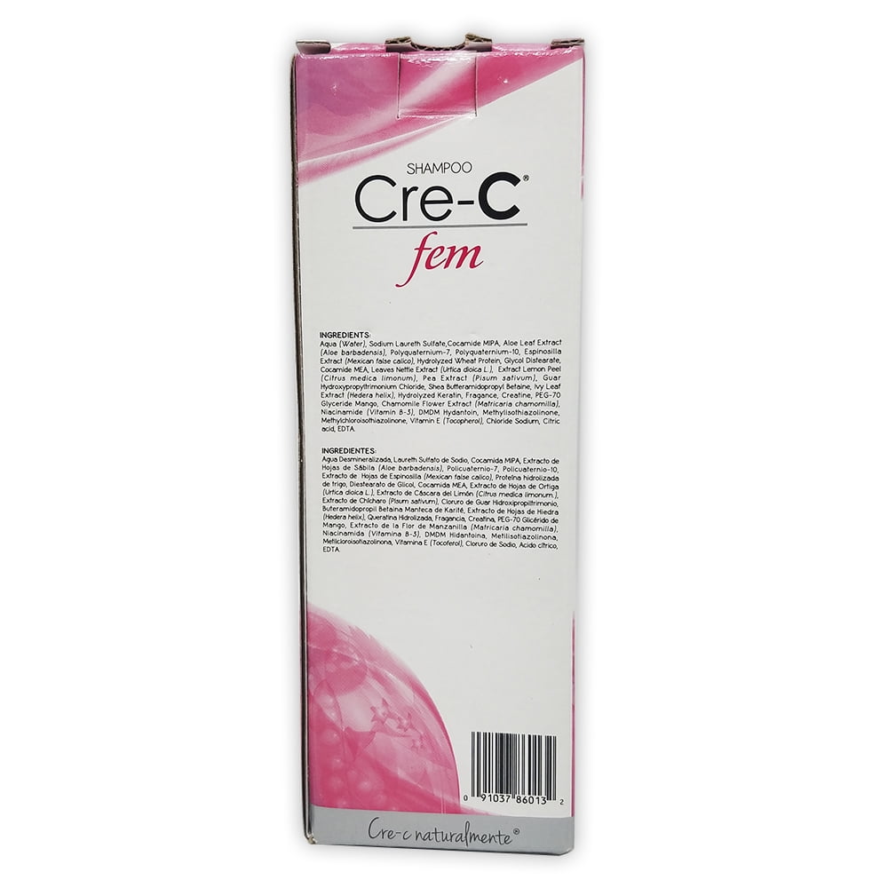 Cre C Herbal Shampoo Natural With Aloe Ginseng Extracts