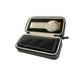 thumbnail image 1 of Caja de reloj con tapa ligera, caja de almacenamiento Simple con cremallera portátil, resistente al agua, de gran capacidad, accesorio de Almacenamiento y organización del hogar 2 bits negro Bewildely HA074284-02, 1 of 6