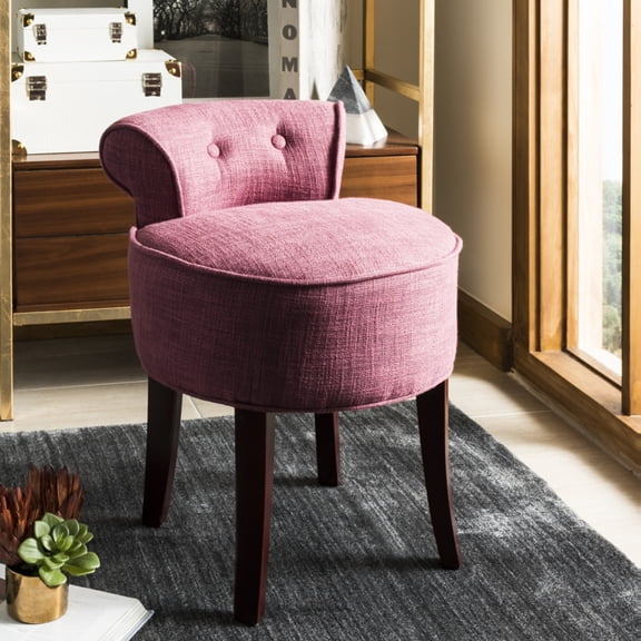SAFAVIEH Georgia Vanity Stool Rose