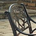 thumbnail image 4 of Homestyles Sanibel Chaise Extérieure en Aluminium Paire en Noir, 4 of 24