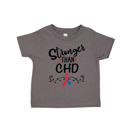 

Inktastic CHD Awareness Month Ribbon Gift Toddler Boy or Toddler Girl T-Shirt