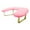 Pink, variant on Dualoai Nail Arm Rest Folding Nail Art Accessories U Shape Salon Tool for Woman Home Pink