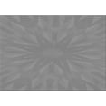 thumbnail image 1 of Ahgly Company Machine Washable Indoor Rectangle Transitional Sonic Silver Gray Area Rugs, 6' x 9', 1 of 7