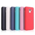 thumbnail image 2 of Matte Case For Samsung Galaxy A6 A8 Plus A9 J6 J8 2018 J4 Plus 2018 S8 S9 S10 S20 Plus S20 Ultra Soft Candy color Silicone Cover, 2 of 5
