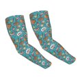 thumbnail image 2 of Goofa Cute Conch Pattern UV Sun Protection Arm Sleeves, UPF 50 Sports Cooling Arm Compression Sleeves for Men Women Teenager, 2 of 8